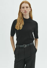 Clara Turtle neck | Black