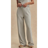 Wide leg pant 28” | blue clay