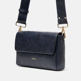 Shoulder Bag | Shiny Nappa Navy