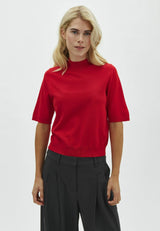 Clara Turtle neck | Red Aura