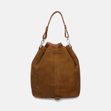 Saku Bucket Bag |Suede Brown