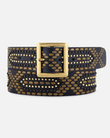 Daya Stud Leather Belt | COMING SOON