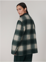 Alderton Check Scarf coat
