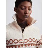 Cai Fairisle Half Zip