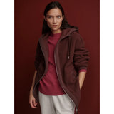 Fey Relaxed Fleece | Mahogany