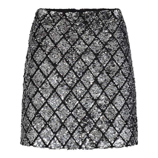 Cubic Sequin skirt