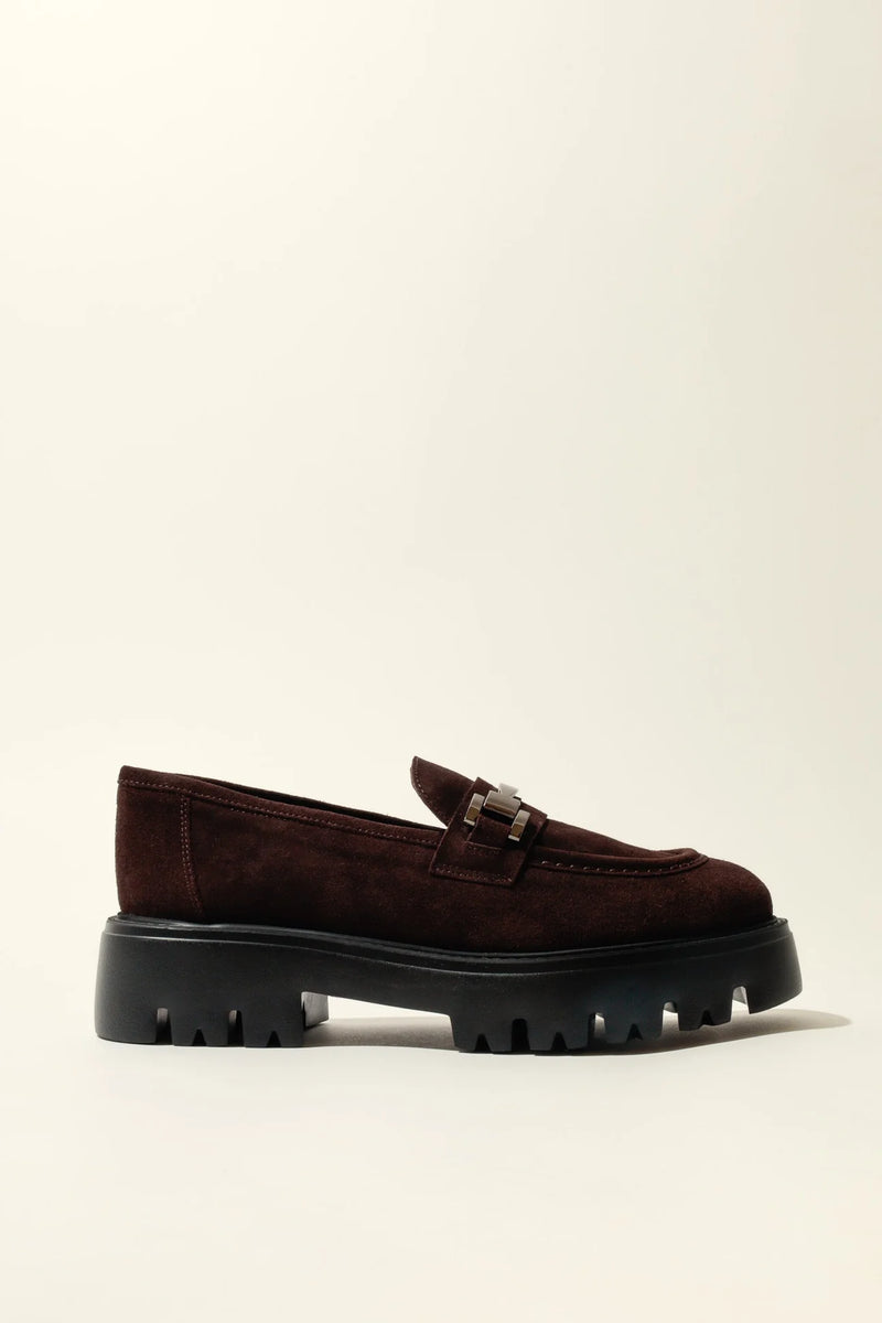 Ainoha Loafer | Chocolate