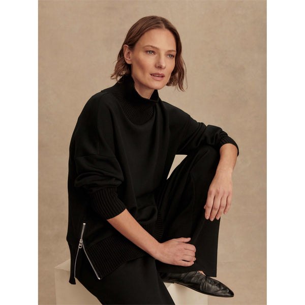 Barker High neck | Black