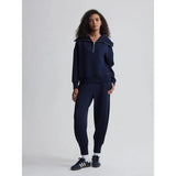 Cathrine Half Zip Sweat | Sky Captain