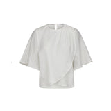 Conny Sleeve Blouse | White