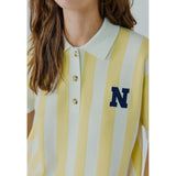 Varsity knit polo