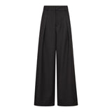 Luna Pleat Pant | Black