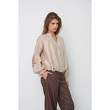 Melin Balloon Emb Shirt | Champagne