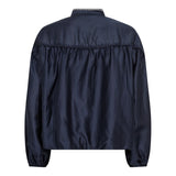 Melin Balloon Lace Shirt | Navy