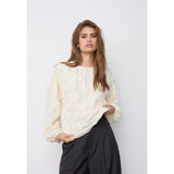 Feron Structure Blouse | Cream