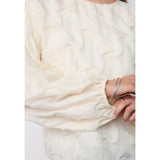 Feron Structure Blouse | Cream