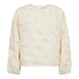 Feron Structure Blouse | Cream