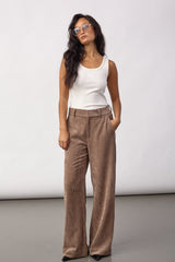 Daisy cord Pant | Walnut