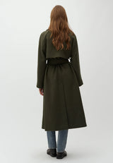 Odonna Coat | Dusty olive