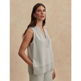 Frieda Top | Blue clay