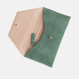 Mini Wallet | Suede Burgundy