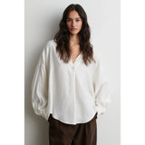 Timeline Blouse | Egret