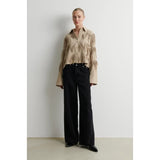 Dancing Cropped Shirt | Chinchilla