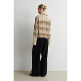 Dancing Cropped Shirt | Chinchilla