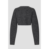 Varano Knit Balero | Dark Grey Melange