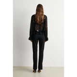 Luma Sequin Blouse | Black