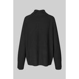Ettas Knit T-Neck | Black