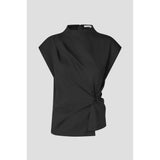 Arkai Drape Top | Black