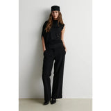 Voco Drape Tee | Black