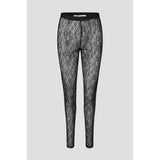 Luria Lace Leggings | Black