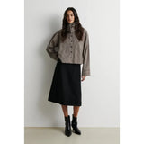 Redford Scarf | Chinchilla