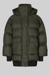 Riya puffer | black olive