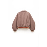 Check Bomber jacket