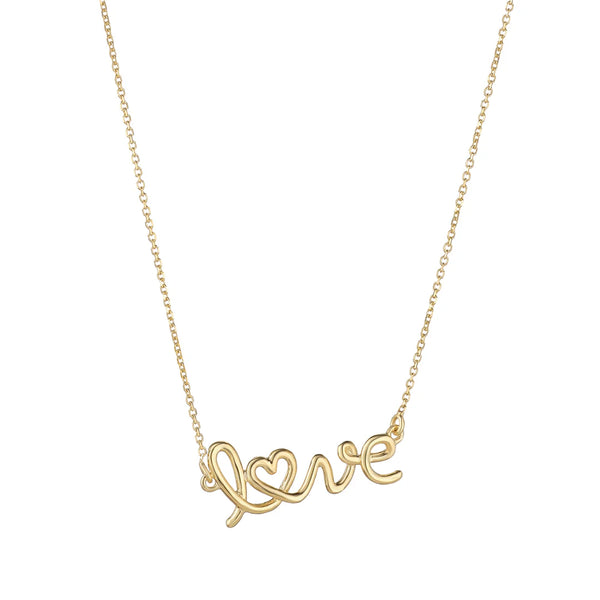 Love Necklace | 9ct. Gold