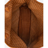 Woven tote | Camel