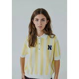 Varsity knit polo