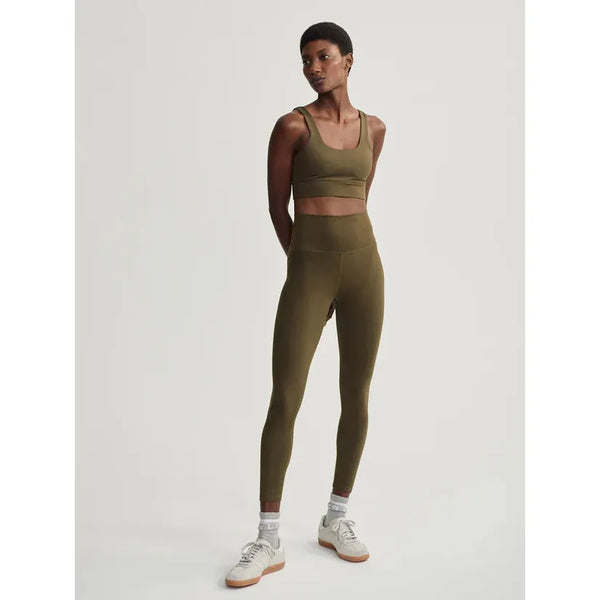 Freesoft leggings | Olive 25"