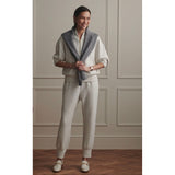 The slim pant | Ivory Marl