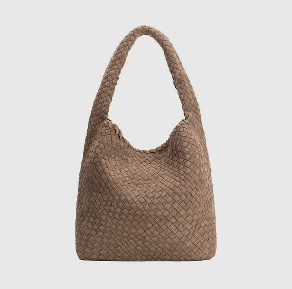 Johanna Suede Bag | Clay