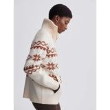 Cai Fairisle Half Zip