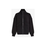 Garcia Zip Through Sweat | Black