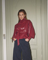 Gitt Funnel neck | Berry