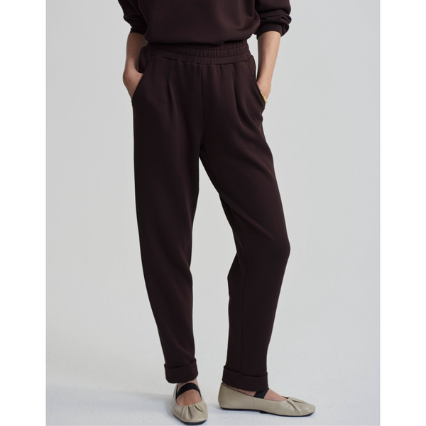 Rolled Cuff Pant | Coffee bean 25"