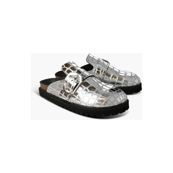 Coconut Clog | Silver