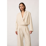 Acile crop blazer | Bone