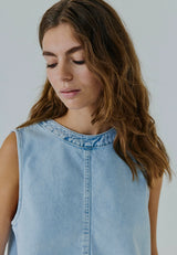 Lei denim top